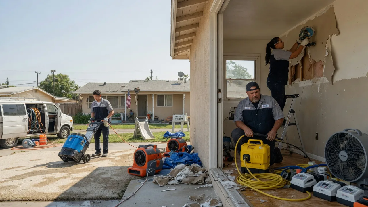 Water Damage Restoration in Christiansburg, OH near me